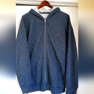 Ralph Lauren Polo Blue Sweatsuit 2XLT Classic Fit 2XLT (Zip up Hoodie & Pants)